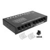 pizarra 5-Band Car Audio Equalizer, Adjustable 5 Bands EQ Car Amplifier Graphic Equalizer with CD/AUX Input Select Switch,Black view 3