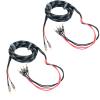 Arklove 20ft 2packs 13awg Speaker Cable Premium Heavy Duty Braided Wire Dual Banana 2 Plug to 4 Banana Male Plugs Frequency Division 2 Banana Plugs - 4 Banana Plugs 1pair view 1