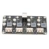 4 Way Fast Module, Power Module Fast Module 12V 24V to QC3.0 Power USB Phone Charging Converter Board view 1