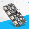 4 Way Fast Module, Power Module Fast Module 12V 24V to QC3.0 Power USB Phone Charging Converter Board view 3