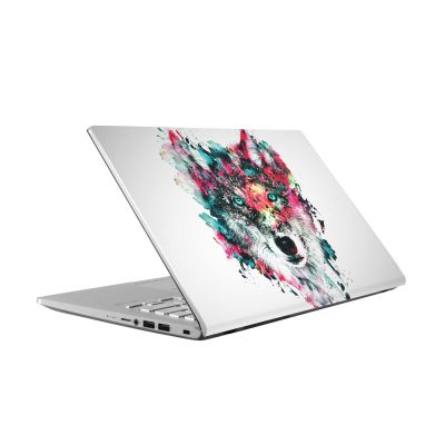 Head Case Designs Officially Licensed Riza Peker Wolf Animals Vinyl Sticker Skin Decal Cover Compatible with Asus Vivobook 14 X409FA-EK555T