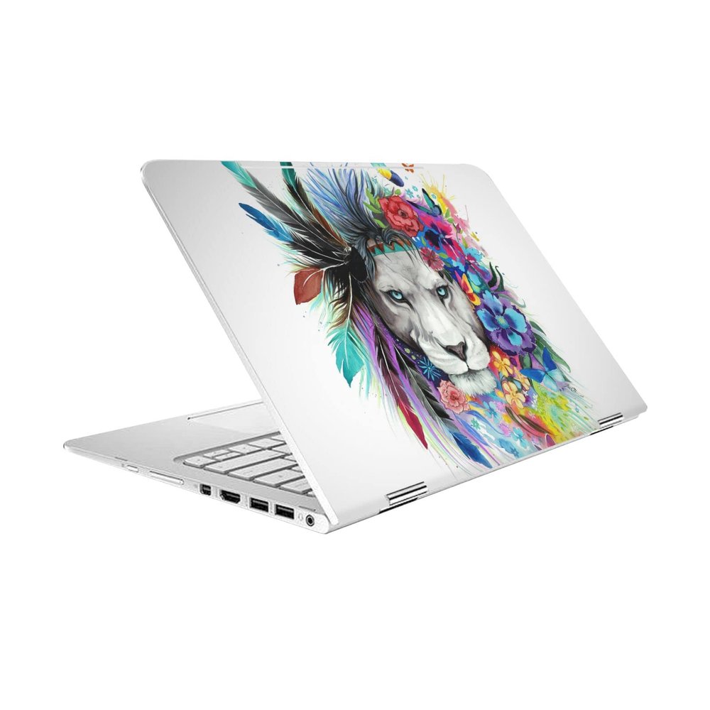 Head Case Designs Officially Licensed Pixie Cold King of The Lions Cats Vinyl Sticker Skin Decal Cover Compatible with HP Spectre Pro X360 G2