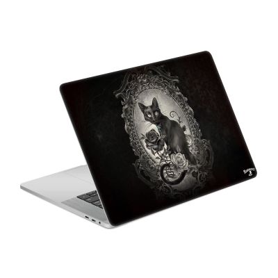 Head Case Designs Officially Licensed Alchemy Gothic Paracelsus Cat Dark Vinyl Sticker Skin Decal Cover Compatible with MacBook Pro 15.4" A1707/A1990