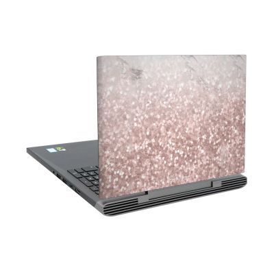 Head Case Designs Officially Licensed Nature Magick Sparkling Rose Gold 2 Rose Gold Marble Glitter Vinyl Sticker Skin Decal Cover Compatible with Dell Inspiron 15 7000 P65F