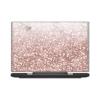 Head Case Designs Officially Licensed Nature Magick Sparkling Rose Gold 2 Rose Gold Marble Glitter Vinyl Sticker Skin Decal Cover Compatible with Dell Inspiron 15 7000 P65F view 2