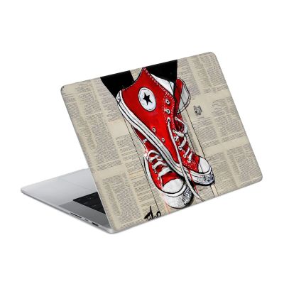 Head Case Designs Officially Licensed LouiJoverArt Shoes Red Ink Vinyl Sticker Skin Decal Cover Compatible with MacBook Pro 16" A2485