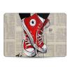 Head Case Designs Officially Licensed LouiJoverArt Shoes Red Ink Vinyl Sticker Skin Decal Cover Compatible with MacBook Pro 16" A2485 view 2