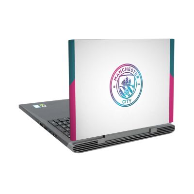 Head Case Designs Officially Licensed Manchester City Man City FC Away 2021/22 Badge Kit Vinyl Sticker Skin Decal Cover Compatible with Dell Inspiron 15 7000 P65F