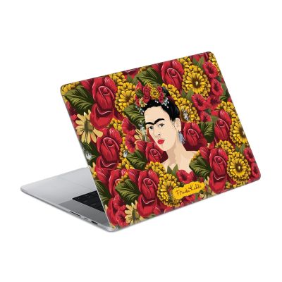 Head Case Designs Officially Licensed Frida Kahlo Portrait Pattern Floral Vinyl Sticker Skin Decal Cover Compatible with MacBook Pro 16" A2485