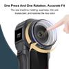 Andoer 2 Pieces Panoramic Camera Lens Protectors Protective Lens Cap Compatible with Insta360 ONE RS Camera 1 Inch 360 Edition view 4