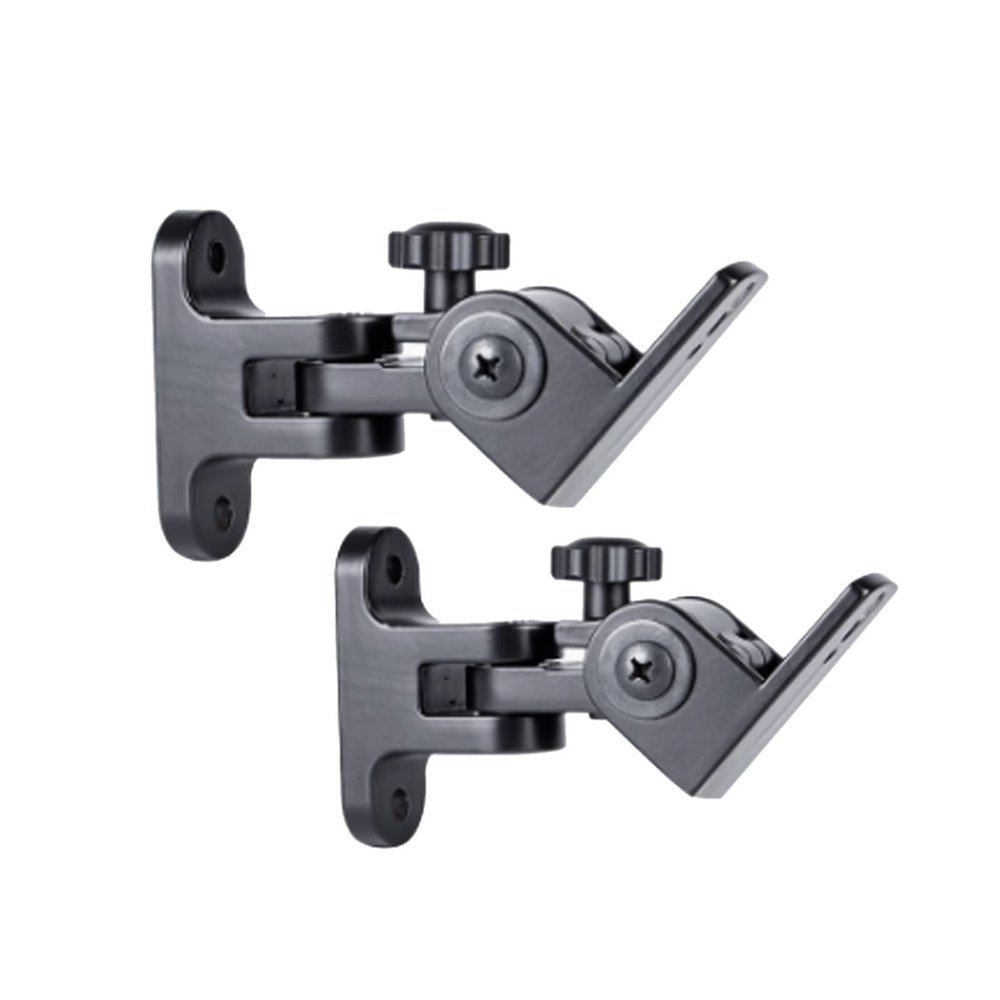 ARZARF Speaker Wall Bracket Thickened Surround Satellite Small Audio Bracket Rotatable KTV Stage Hanger 1 Pair