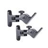 ARZARF Speaker Wall Bracket Thickened Surround Satellite Small Audio Bracket Rotatable KTV Stage Hanger 1 Pair view 1