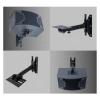 ARZARF Speaker Bracket Wall Hanging Audio Shelf Thickened Surround Speaker Bracket KTV Bookshelf Card Box Hanger view 4