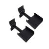 ARZARF Wall Mount Speaker Stand Surround Sound Wall Shelf Bookshelf Hanger for Home Theater, Office, Meeting Room (Size : 22cm) view 1