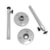 ARZARF Projector Wall Mount Speaker Stand Ceiling Bracket Metal Bracket Adjustable 360 Degree Projector Stand (Color : Brass) view 4