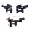 ARZARF Speaker Bracket Wall-Mounted Surround Sound Rack Audio Wall Bracket Speaker Bracket Speaker Rack (Color : 1) view 2