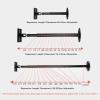 ARZARF Speaker Hanger Professional Speaker Bracket KTV Stage Audio Telescopic Lifting Wall Bracket Lengthened Speaker Hanger (Size : 128-226cm) view 2