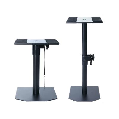 ARZARF Desktop Surround Stereo Bracket Audio Bracket Desktop Speaker Bracket Monitor Surround Rack Lifting Rack (Color : Brass)