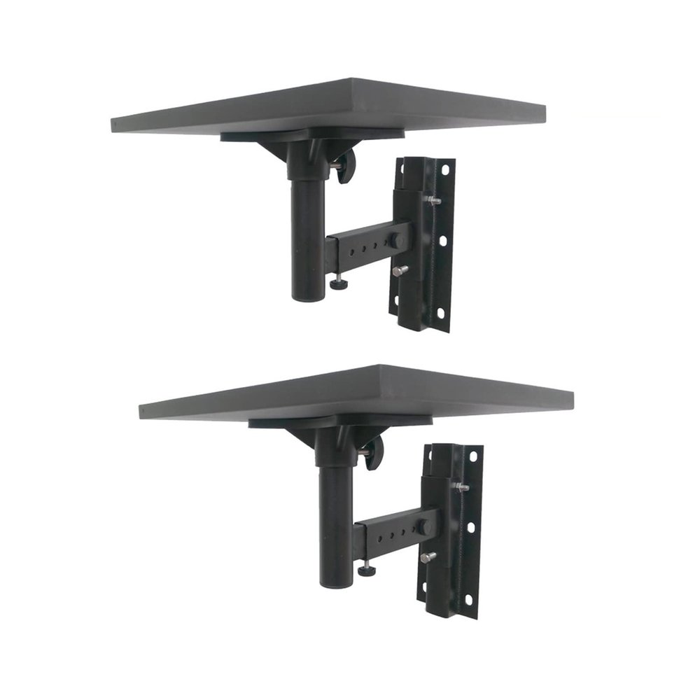 ARZARF Speaker Wall Mount Bracket Projector/Cabinet Bracket Universal Home Surround Audio Speaker Bracket