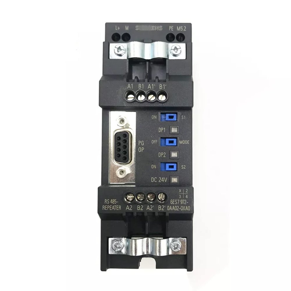 6ES7972-0AA02-0XA0 DP RS485 Repeater 6ES79720AA020XA0 Sealed in Box 1 Year Warranty Fast Shipment