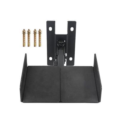 ARZARF Speaker Wall Mount Bracket Monitor Speaker Shelf Surround Audio Wall Mount Bracket Study Cafe Speaker Bracket Tray Wall Mount Bracket (Size : Wall-Hung Large Tray (Single))