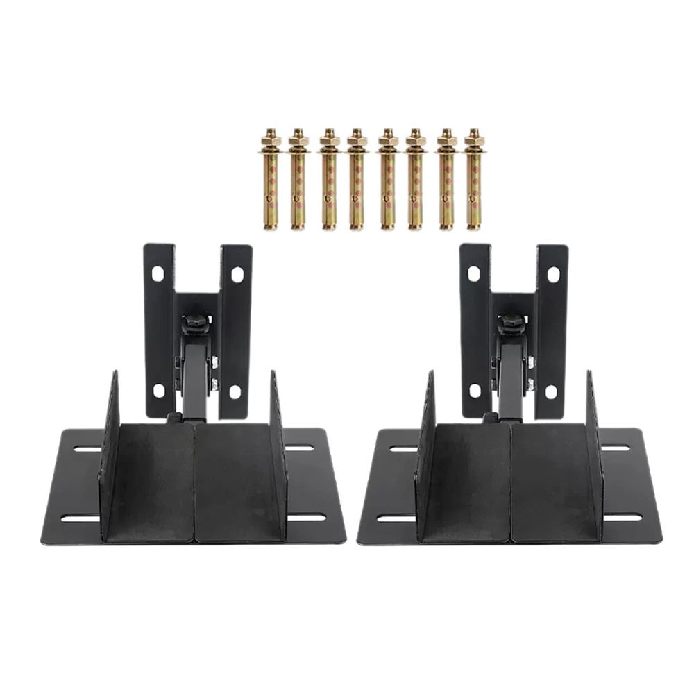 ARZARF Speaker Wall Mount Bracket Monitor Speaker Shelf Surround Audio Wall Mount Bracket Study Cafe Speaker Bracket Tray Wall Mount Bracket (Size : Wall-Hung Small Tray (Pair))