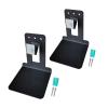 ARZARF Home Theater Metal Wall-Mounted Speaker Bracket Satellite Surround Sound Bracket Rack Floor Lift Bracket view 1