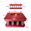 ARZARF KTV Subwoofer Shock-Absorbing Speaker Rack Shock-Absorbing Pad Bar Professional Audio Rack Audio Bracket (Color : Brass) view 2