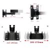 ARZARF Speaker Stand Speaker Wall Mount Bracket Surround Sound Hanger Wall Mount Bracket Audio Bracket (Color : Brass) view 2