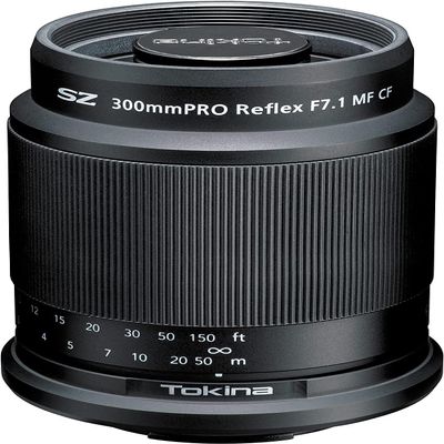Tokina SZ PRO 300mm f/7.1 Reflex MF CF Lens for Fujifilm X, Black
