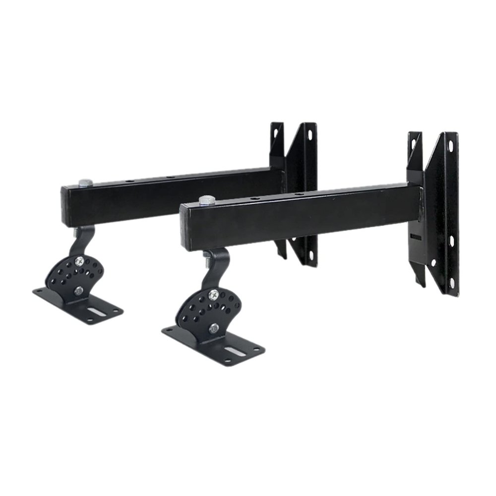 ARZARF Lengthened and Thickened Speaker Wall Mount Bracket Can Be Rotated and Can Be Adjusted to Tilt The Speaker Mounting Bracket (Color : D)