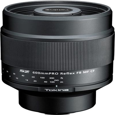 Tokina SZ PRO 600mm f/8 Reflex MF CF Lens for Sony E, Black