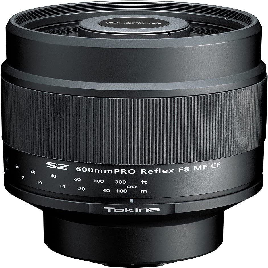 Tokina SZ PRO 600mm f/8 Reflex MF CF Lens for Sony E, Black