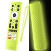 Silicone Case for Hisense Voice Remote ERF3A90 Fit for Hisense U7G U9G U8 Series 4K ULED Remote Silicone Cover(Glow Green) view 1