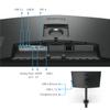 BenQ PD3205UA 32-inch Ergo Arm 4K Monitor, UHD, sRGB, Rec.709, HDR10, IPS, AQCOLOR Technology, USB-C, Factory-Calibrated, Hotkey Puck G2, KVM, Color Mode, DualView, Gray view 3
