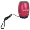 Rockville RPB2-RED 5W Portable Bluetooth Speaker, TWS Wireless Stereo Link, Built-in Mic, SD Slot, Selfie Remote, Aluminum Design view 1