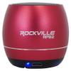 Rockville RPB2-RED 5W Portable Bluetooth Speaker, TWS Wireless Stereo Link, Built-in Mic, SD Slot, Selfie Remote, Aluminum Design view 2