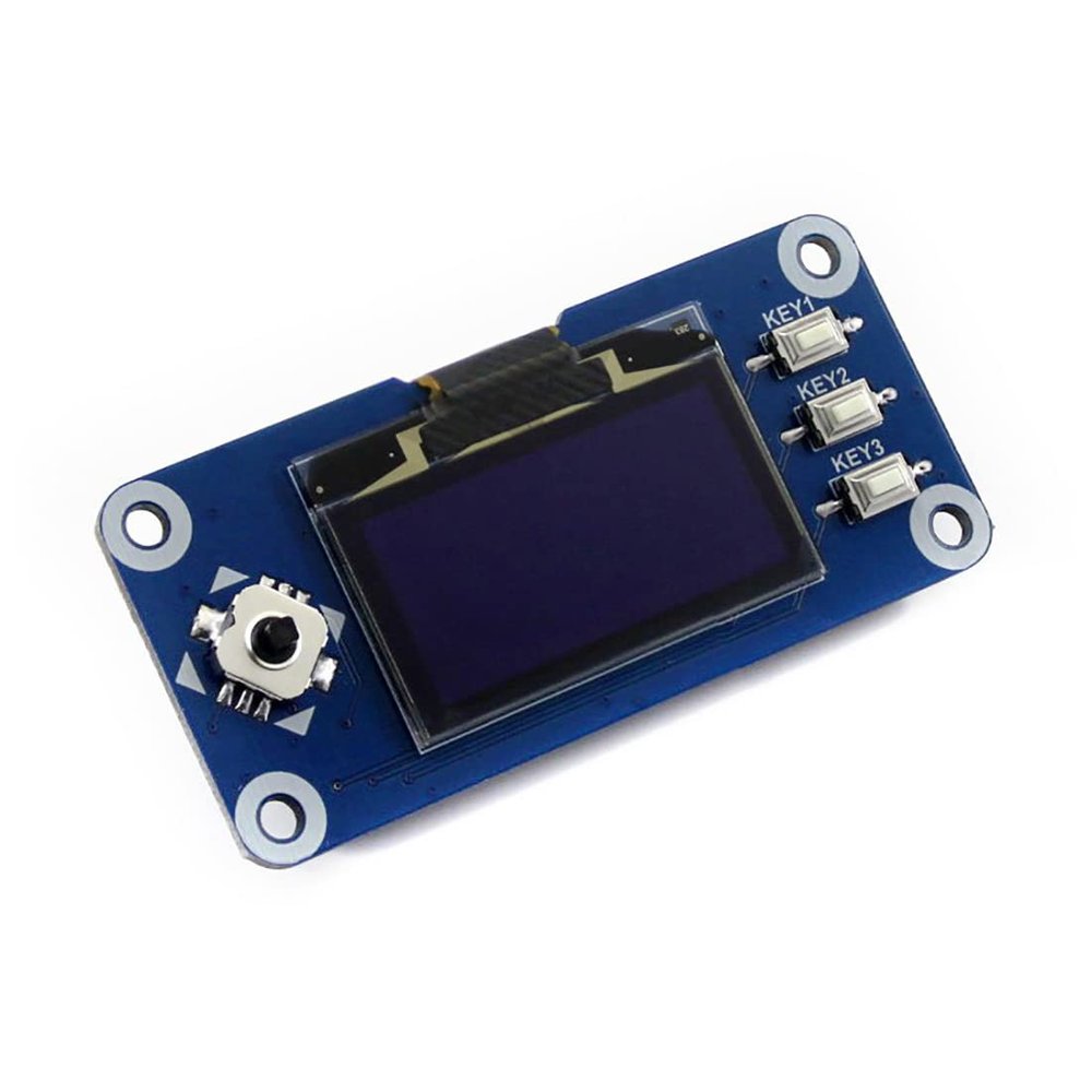 1.3inch OLED Screen with SH1106 for Raspberry Pi 4B+ 4B 3B+ 3B 2B+ Zero W WH Jetson Nano 128x64 SPI I2C Interface