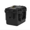 MEIJIA Premium Waterproof Hard Compact Camera Case with customizable fit foam,Full Protection with Light&Convenient Design,11.8"x9.82"x7.75",Elegant Black view 1