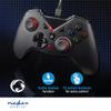 NEDIS Gamepad | USB Type-A | Powered by USB | PC | Number of Buttons: 12 | Rope Length: 1.60 m | Black view 4