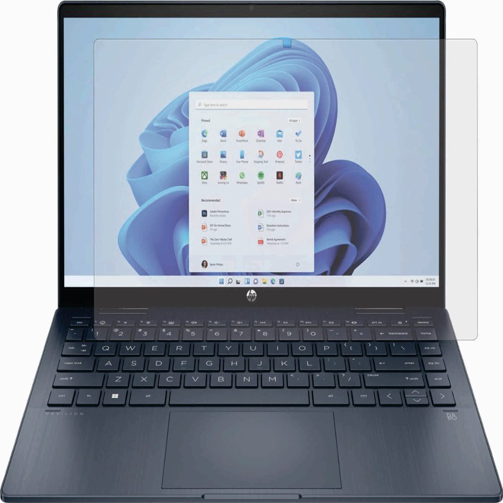 PcProfessional Screen Protector (Set of 2) for HP Pavilion 2in1 14-ek0013dx ek0033dx 14" Touch Laptop Anti Glare Anti Scratch