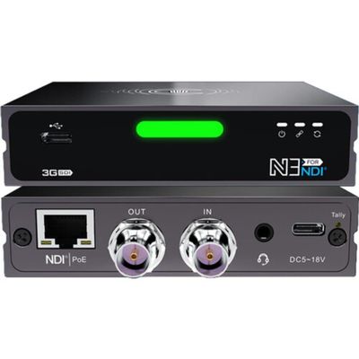 Kiloview N3-s 3g-sdi/ndi Bi-directional Converter; 3g Sdi Full Ndi Encoder/decoder. Poe. Tally. 1080p60
