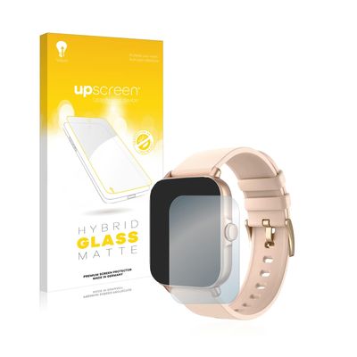 upscreen Matte Screen Protector Glass Film compatible with Naixues Y22 - Anti-Glare, Anti-Fingerprint, 9H Glass Protection