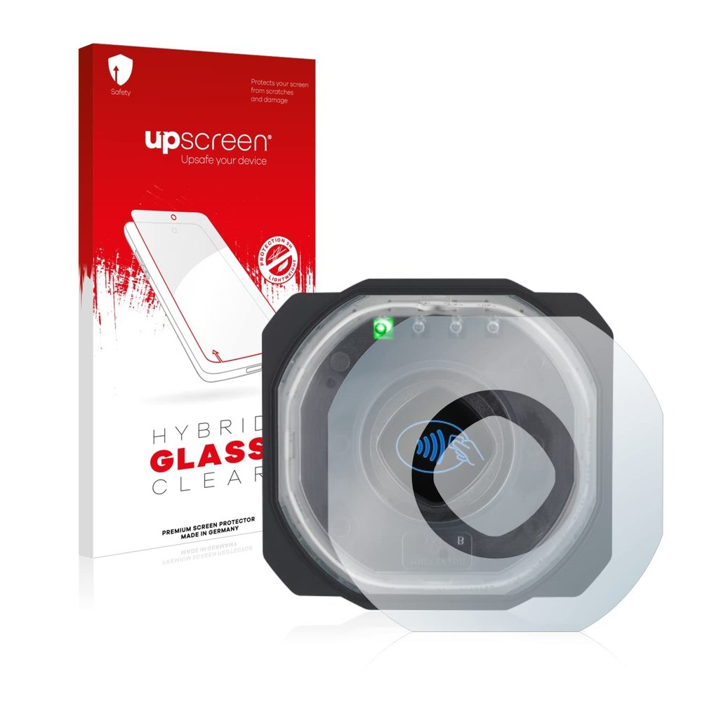 upscreen Screen Protector Film compatible with ingenico open/1500-9H Glass Protection, Extreme Scratch Resistant