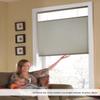 Cordless Top Down Bottom Up Cellular Honeycomb Shades, 63W x 36H, Pewter, Sizes 62-72 Wide view 3