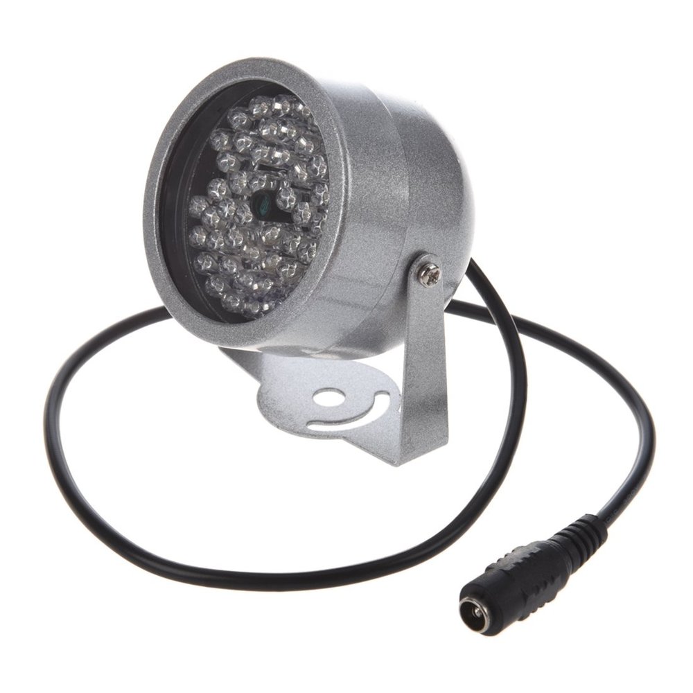 Midautoo 48 LED Illuminator IR Infrared Night Vision Light Security Lamp for CCTV Camera