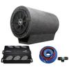 Audiopipe TUBOX1050 10 Loaded Tube Bass Combo - Tspx1050 In Tube / Apcle1002 / Bms1500x view 1