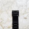 NICKSTON Engraved Band Strap Compatible with Garmin Fenix 7X Solar Sapphire 6X Pro 5X Plus Fenix 3 Descent Mk1 Mk2 Mk2i Black Stainless Steel Bracelet B-AN1-A26 (8" (203mm) Wrist Size) view 3
