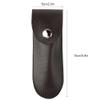 Bottle Opener Leather Case Black Professional Pocket Folding Knife Carrier view 2