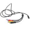 J-ZMQER 5ft AV A/V TV Video Audio Cable Cord Compatible with Sony Camcorder Handycam HDR-SR8/e/v/e view 1